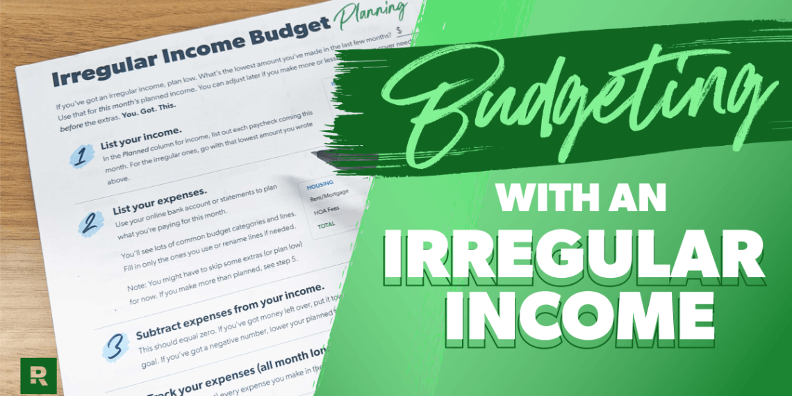 How to Budget With an Irregular Income