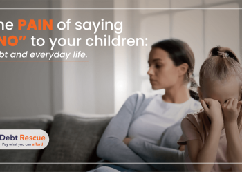 The pain of saying “no” to your children: Debt and everyday life