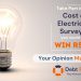 Cost of Electricity Survey | Debt Rescue Blog