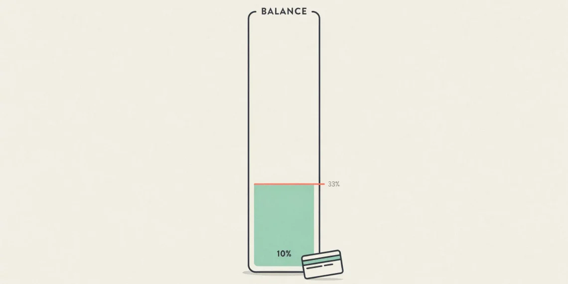 Your Credit Utilization Should Stay Below 30%