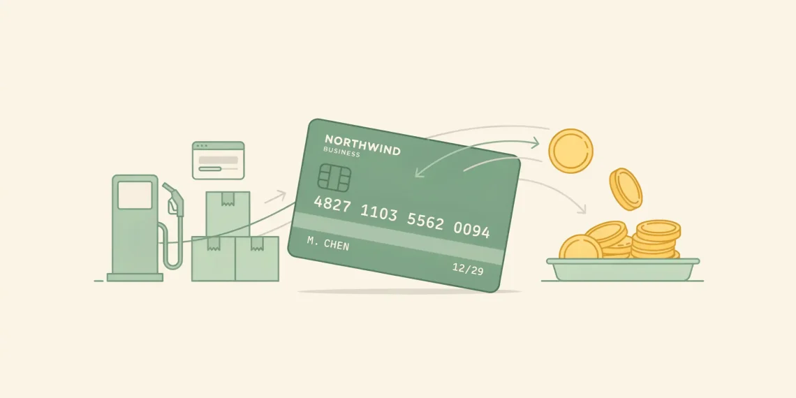A Business Credit Card Separates Expenses and Earns Rewards Automatically